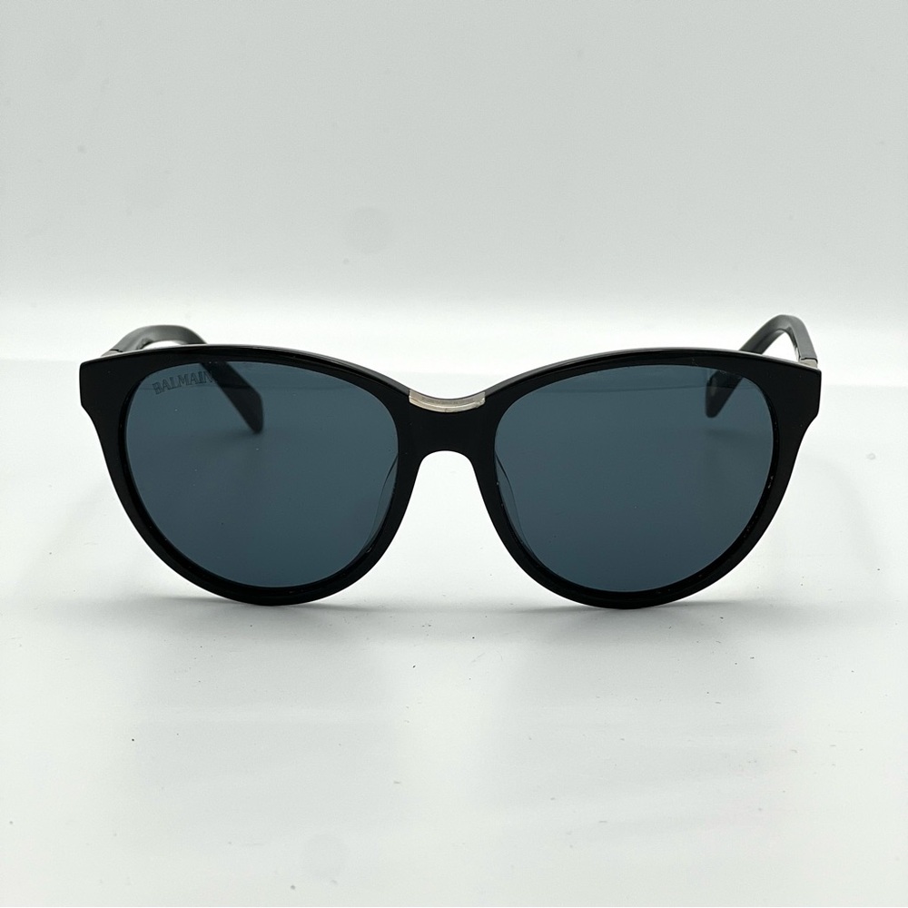 $470 Balmain Paris BL2100 C01 Women's Black Sunglasses Shades 54/16/140. W/ case